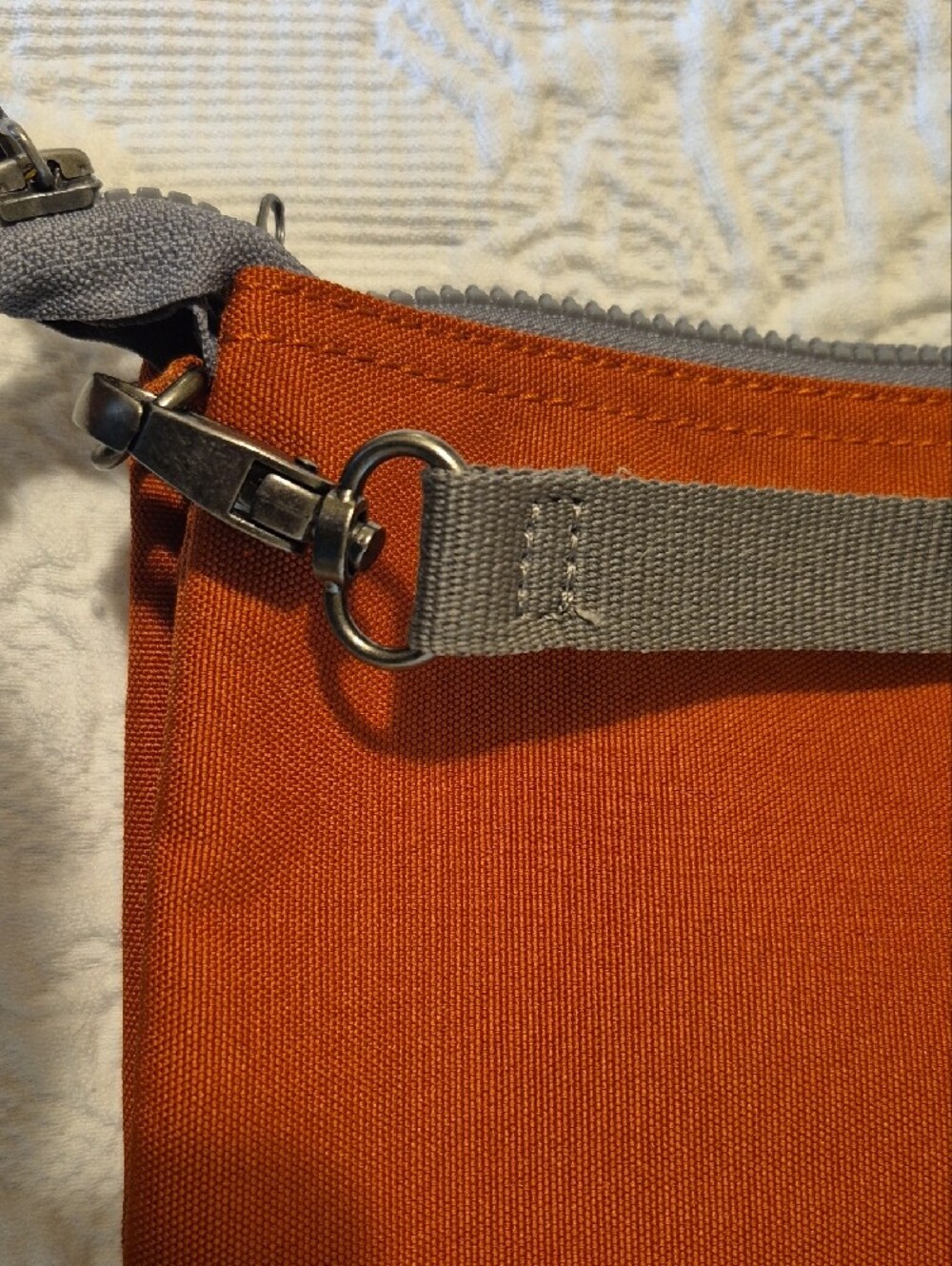 ORI Orange Crossbody Bag with Adjustable Strap - Picture 8 of 8